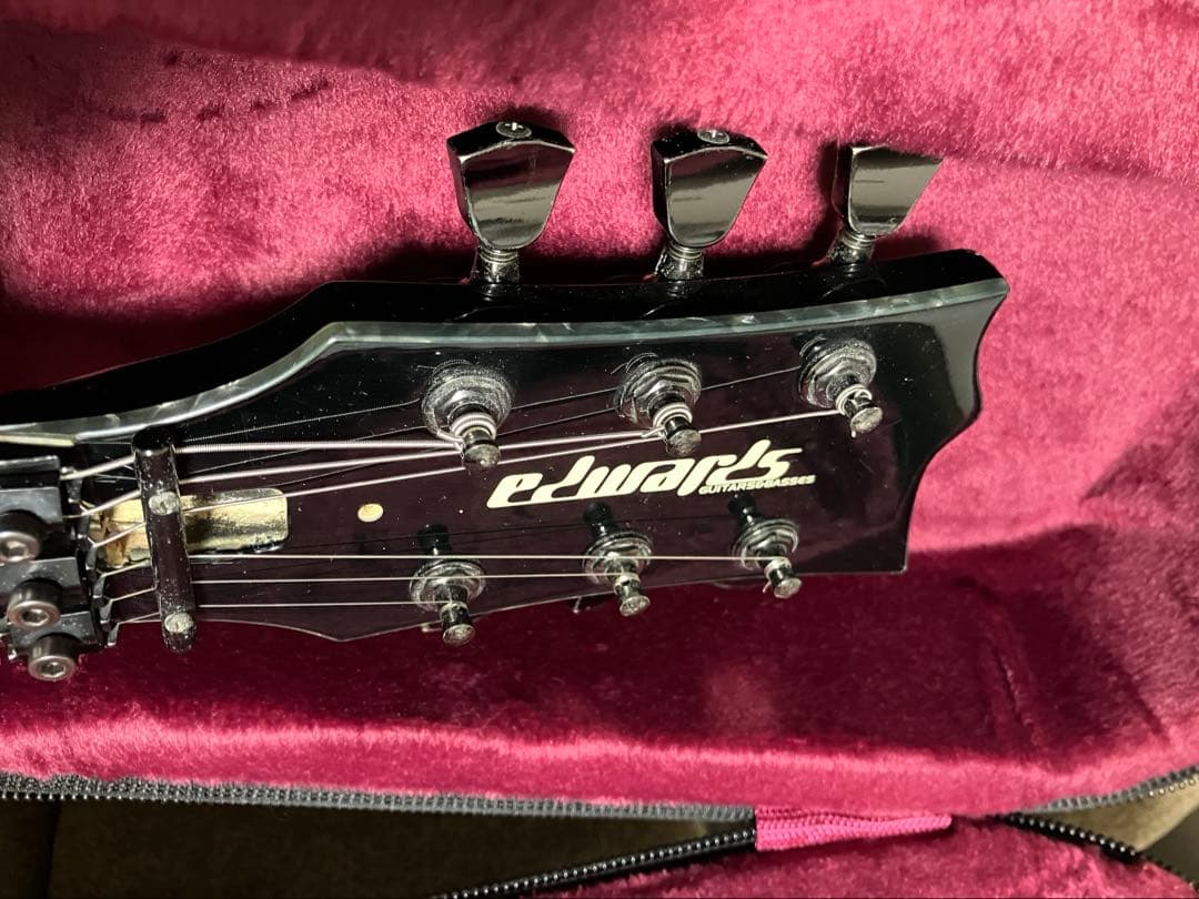 ギター edwards eclipse floyd rose EMG