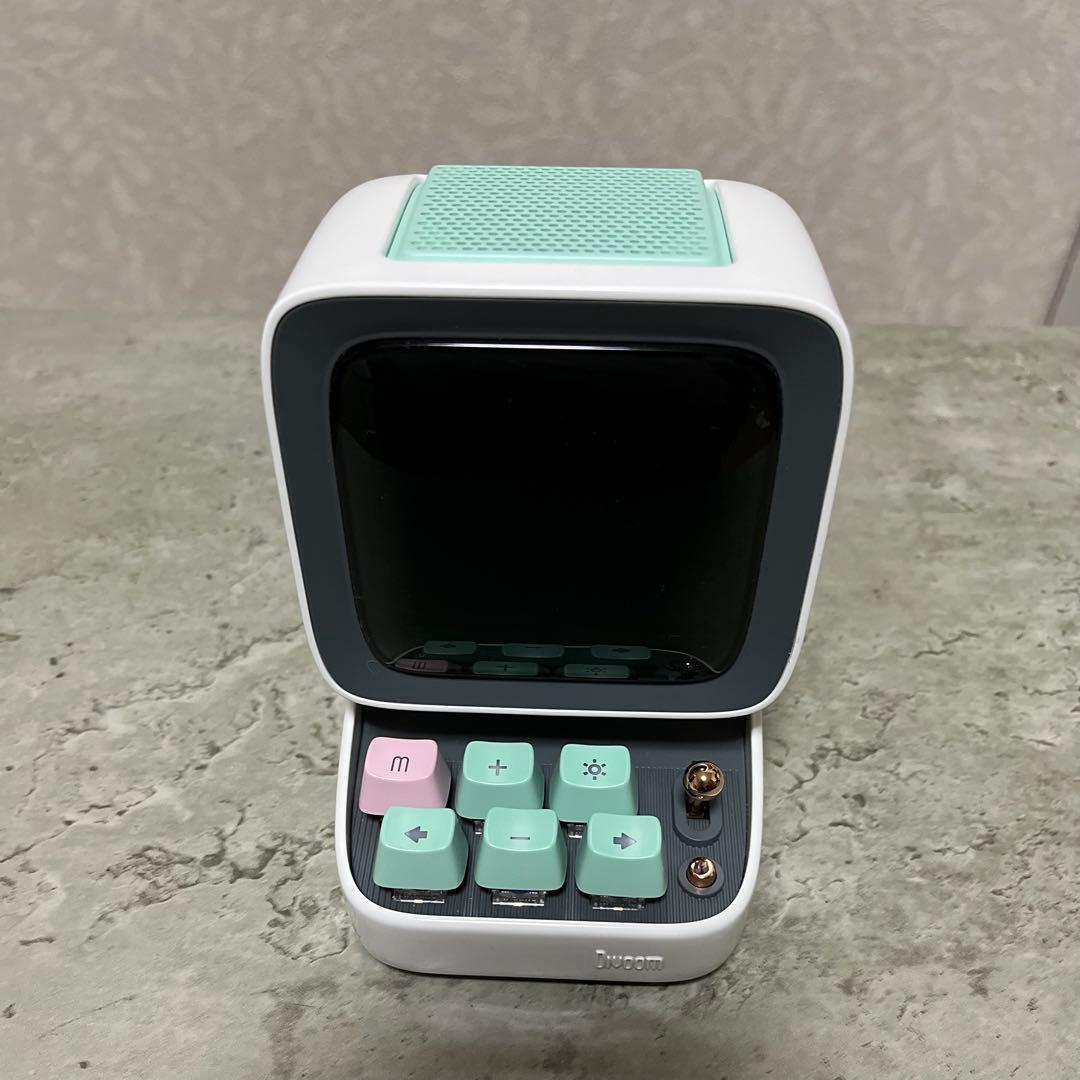 お値下げ! Divoom Ditto Pro ホワイト/ミント スピーカー