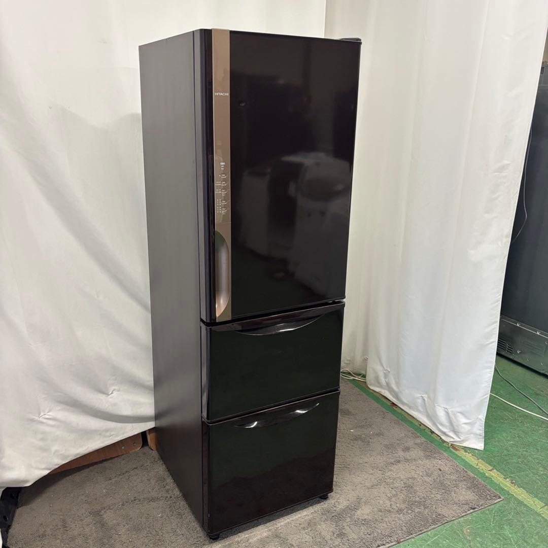 838❤️　冷蔵庫　日立　300-400ℓ　スリム　安い　右開き　中古　設置無料