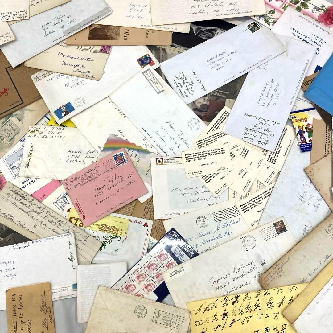 大人気　手紙・封筒関係の紙モノだけで【800g】