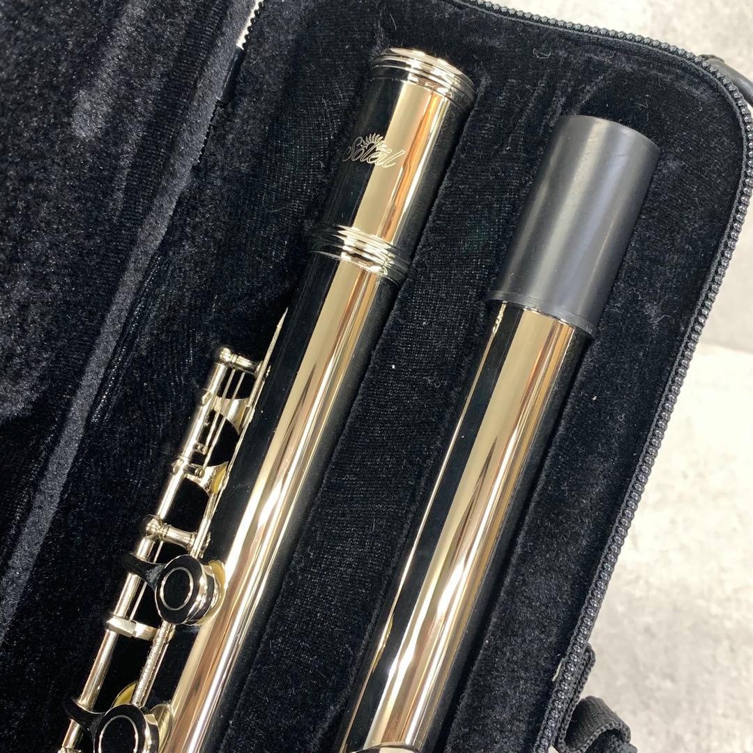 フルート ソレイユ 譜面台 本 付き 楽器