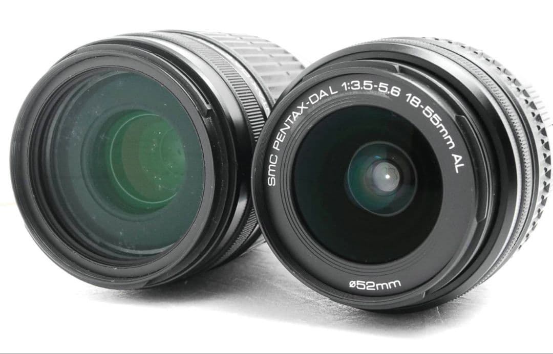 PENTAX K−X ダブルレンズ　一眼レフ　デビュー⚡️スマホ転送⚡️超望遠