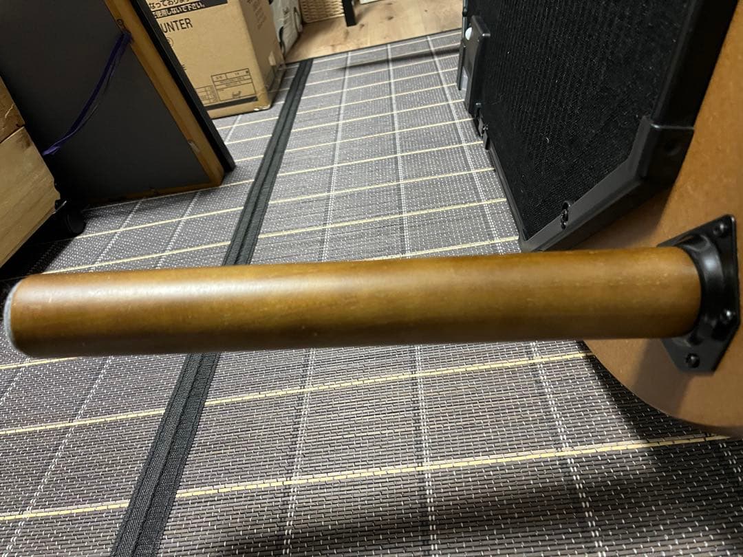 無印良品 こたつにもなるローテーブル ダークブラウン 大