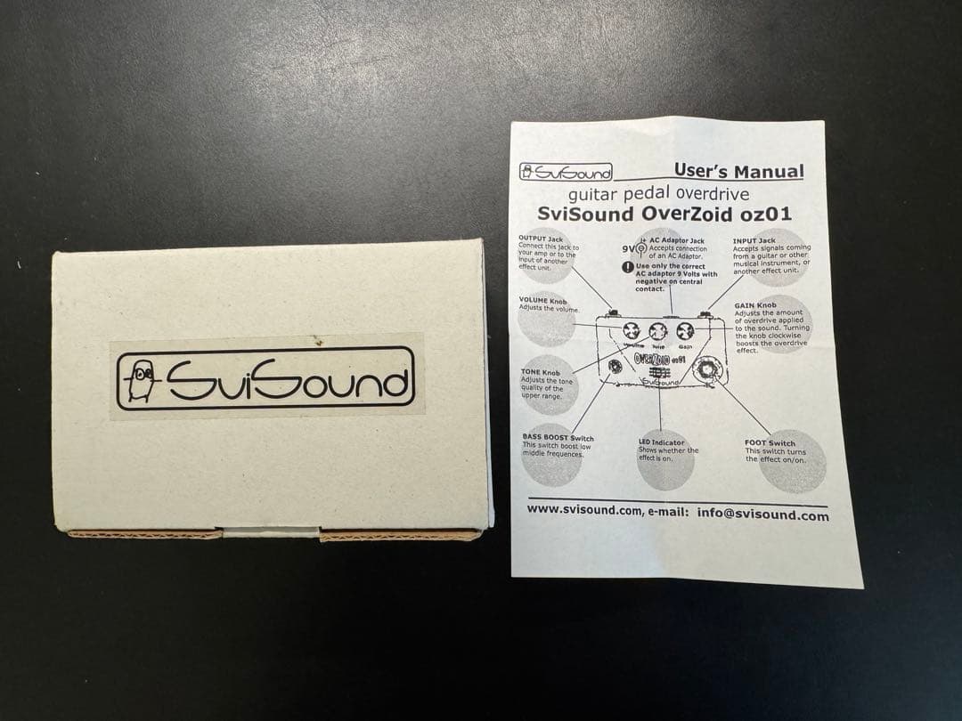 ギター Svi Sound OverZoid oz01mini