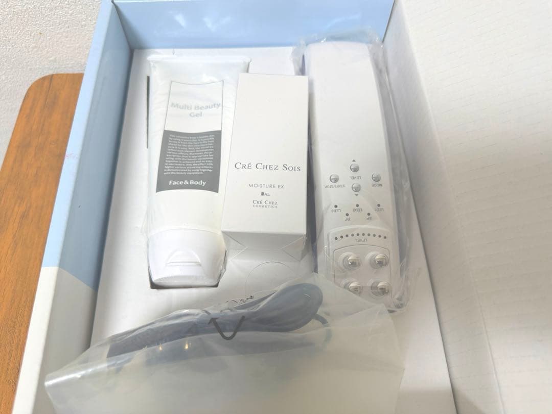 【未使用】VISAGE DUO（美顔器）、ジェル、美容液、フェイスケア、美肌