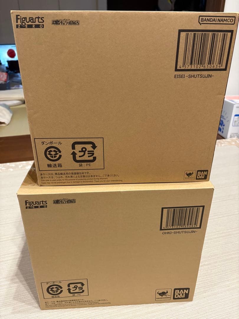 【未開封美品】フィギュアーツZERO 王騎・嬴政 出陣 2体セット