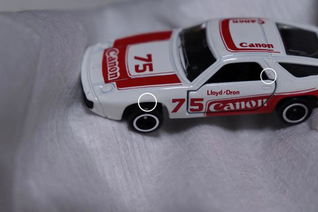 日本製　トミカ　外国車　ポルシェ　928 キャノン　canon 1978