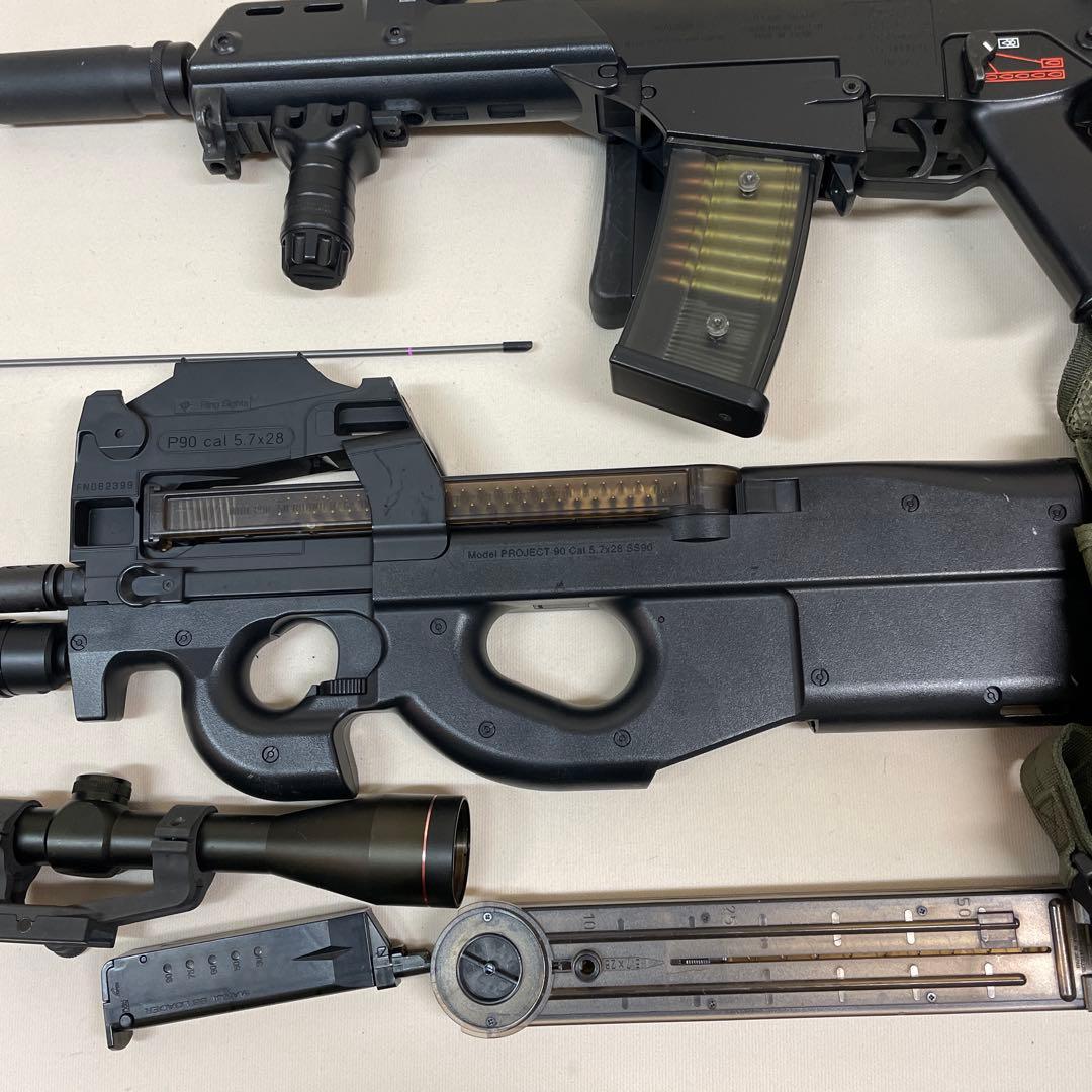 サバゲー引退　東京マルイG36C Ｐ90