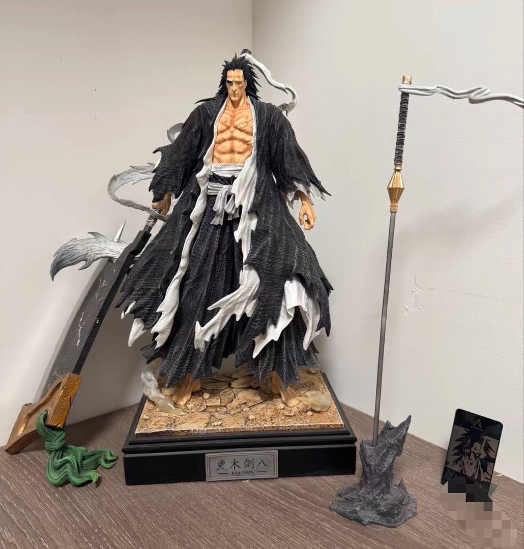 BLEACH 更木剣八 ガレージキット ガレキ スタチュー①⑤