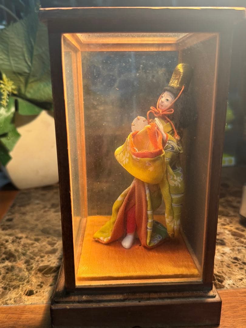 曰く、、、伶子ちゃん　昭和14年　人形　高さ約30cm