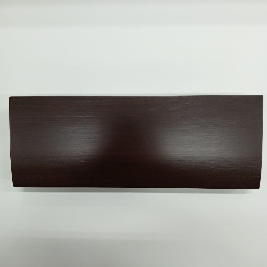 パイン集成材 HHKB用 手作りパームレスト兼キーボードルーフ ウォルナット色