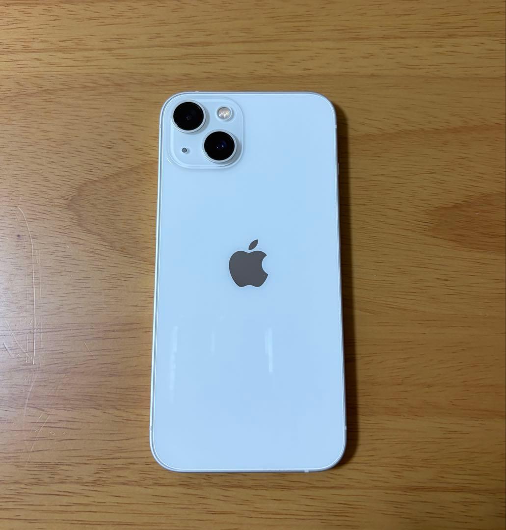 iPhone13 スターライト128GB docomo版 SIMロック解除