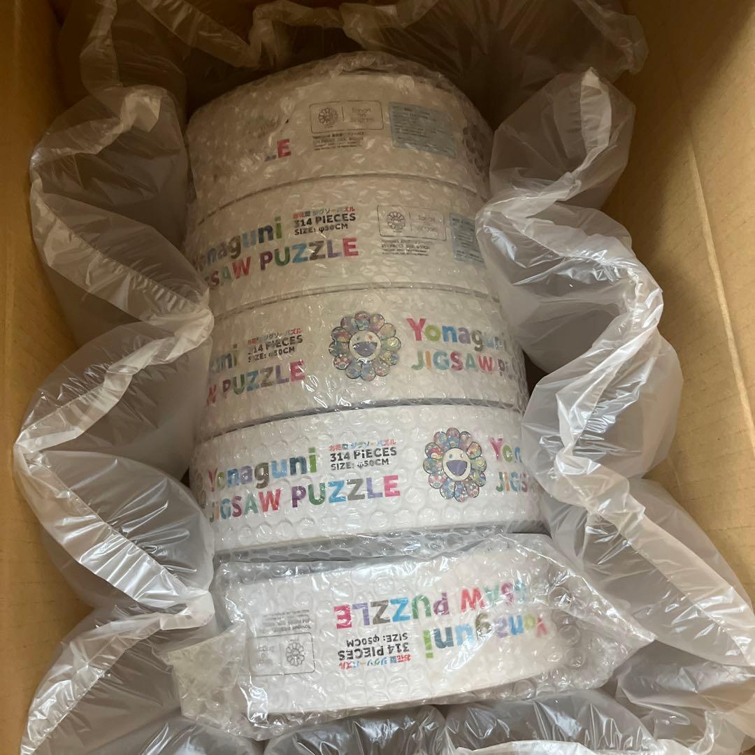 5個セット　村上隆　フラワー型　ジグソーパズル　カイカイキキ