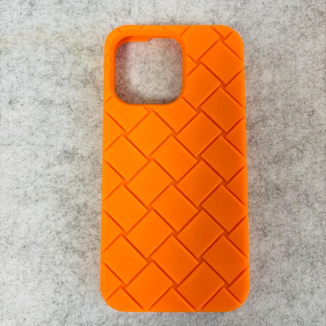 新品 ボッテガヴェネタ iPhone ケース オレンジ