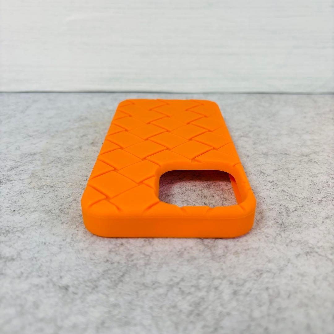 新品 ボッテガヴェネタ iPhone ケース オレンジ