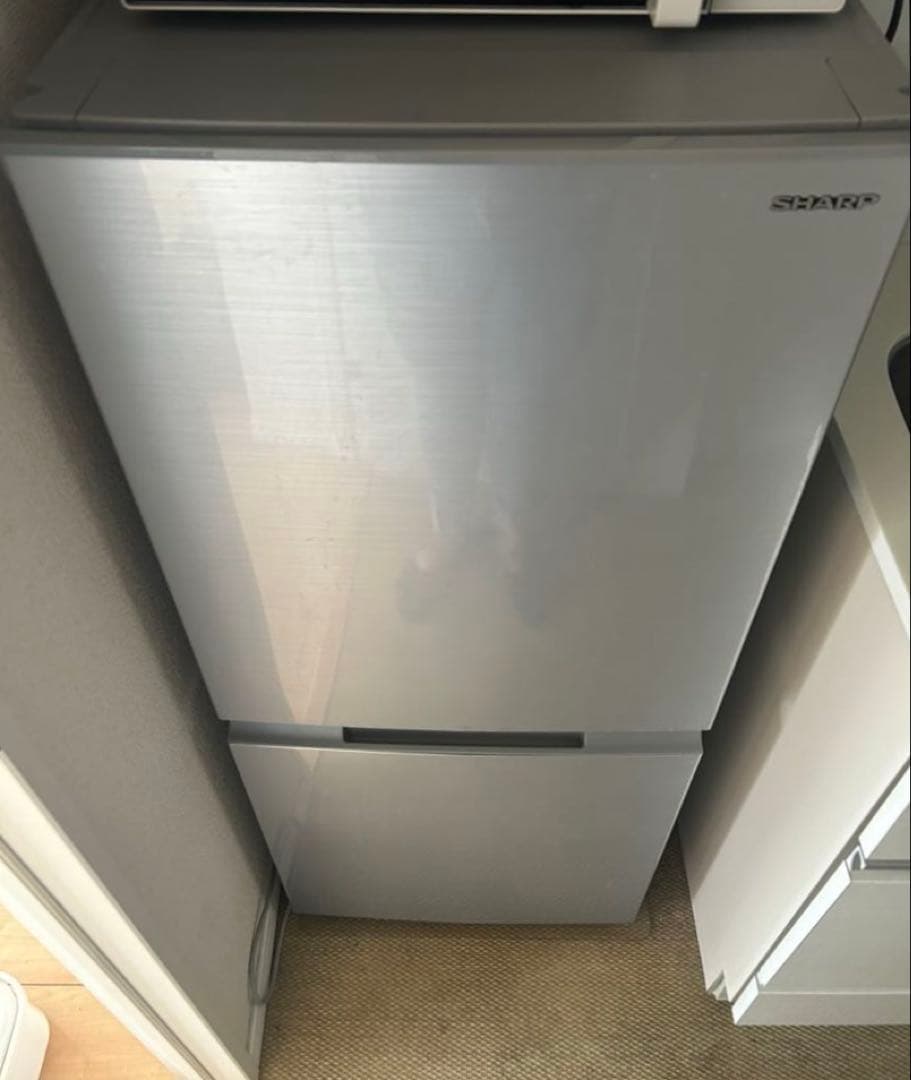 SHARP ノンフロン冷凍冷蔵庫　SJ-D15G-S 2020年製