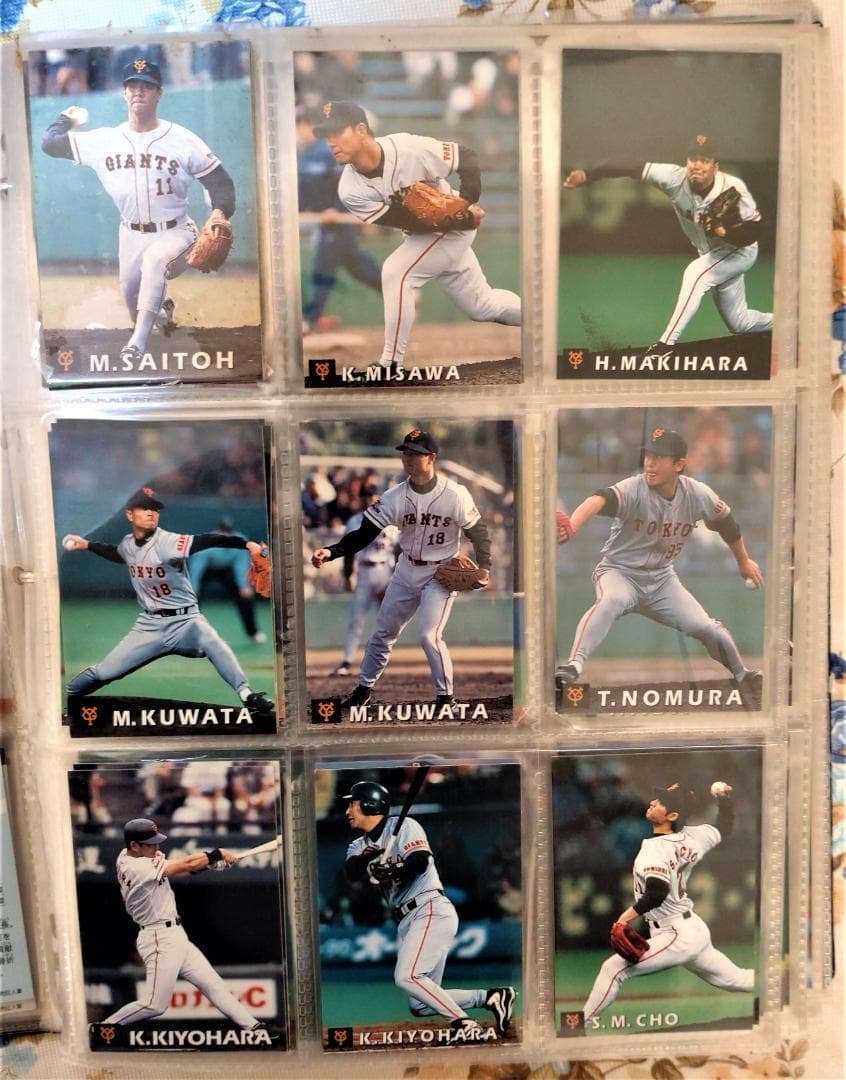 【バラ売り可能】GIANTS　選手カード（サイン入りあり）