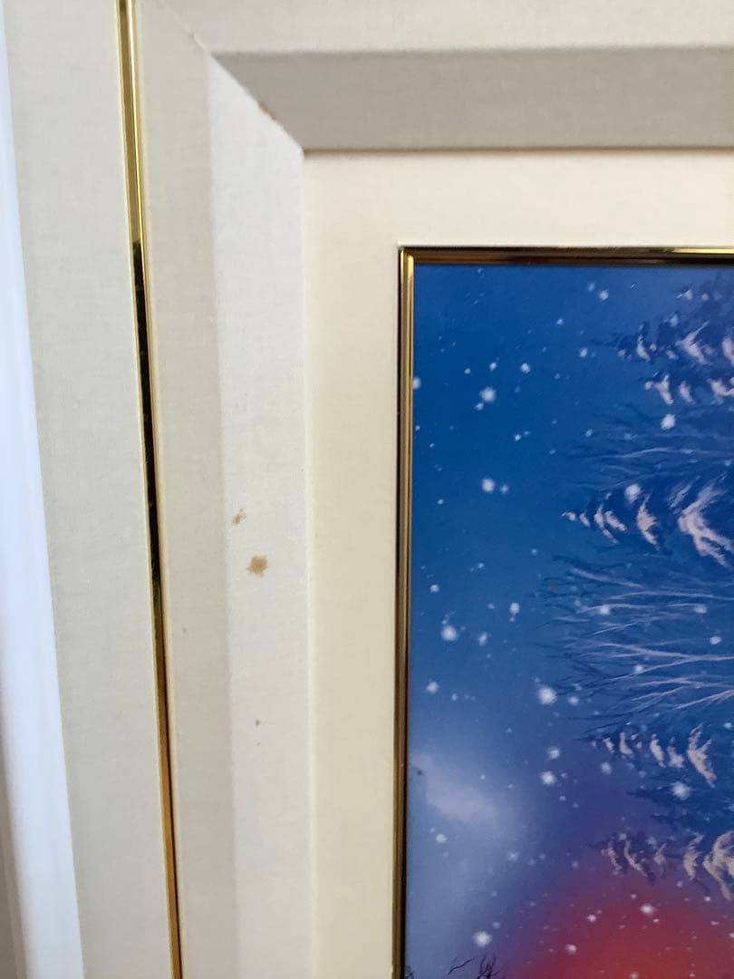 Evening Light Ⅱ 冬の風景 アート