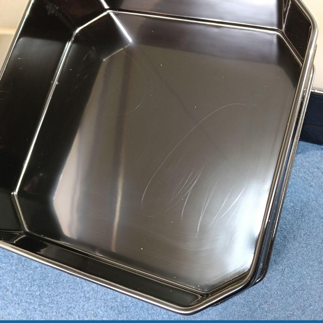 AO7 縁高重 五段重 茶道具 菓子器 懐石 会席 紙箱入 木製漆塗り