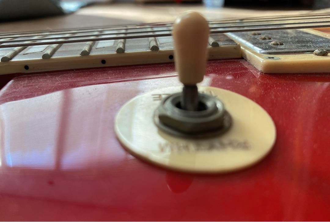 レスポールスタイル エレキギター サンバースト