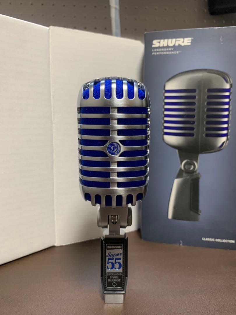 SUPER 55 SHURE ガイコツマイク