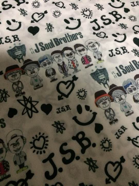 激レア 3代目JSBの布3メートル 生地