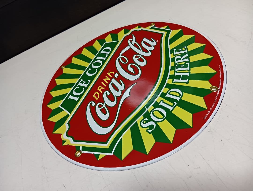 レア　1970's　USA製　琺瑯　看板　エナメル　サイン　プレート　５枚