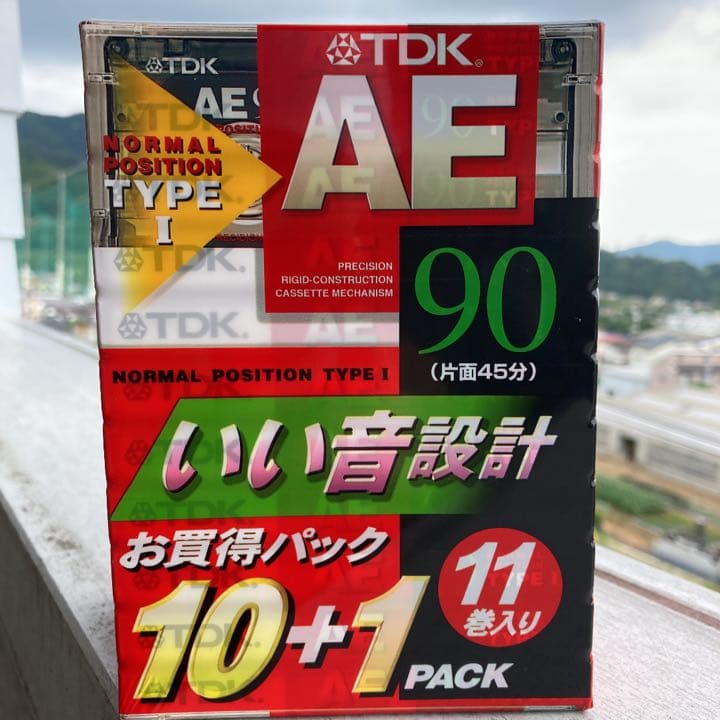 TDK AE-90*11F カセットテープ　13巻　90分（片面45分）