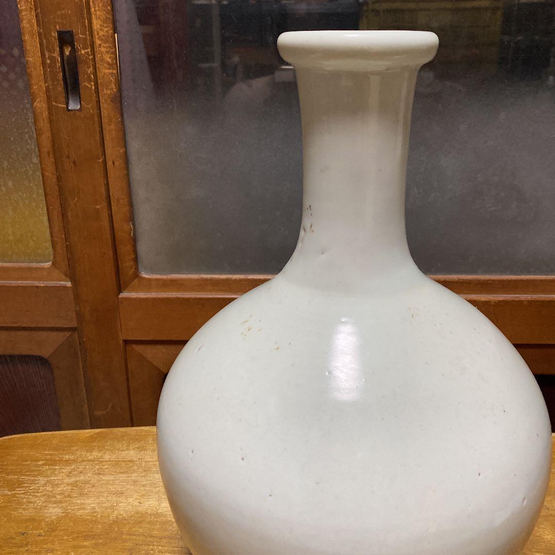 白磁大徳利