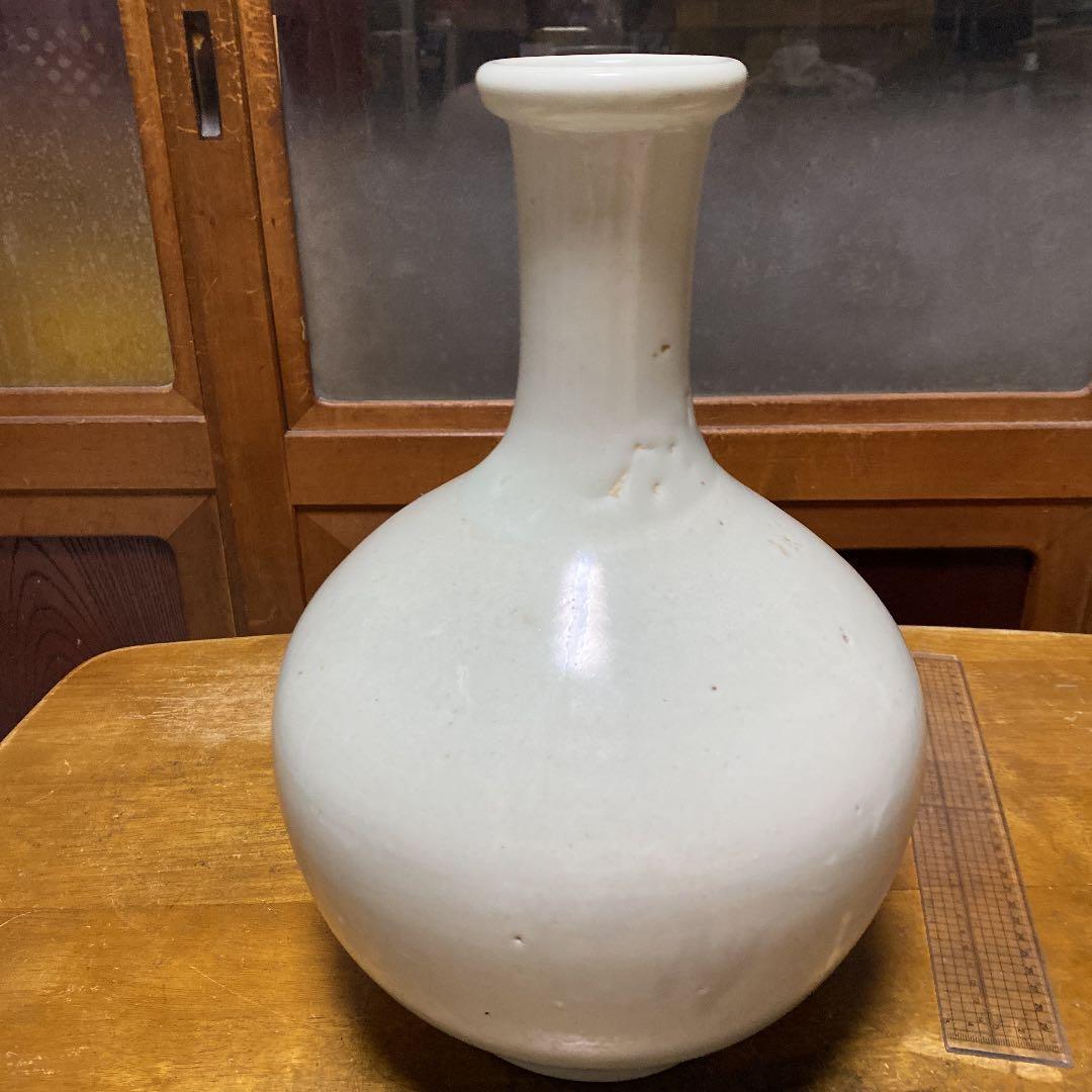白磁大徳利