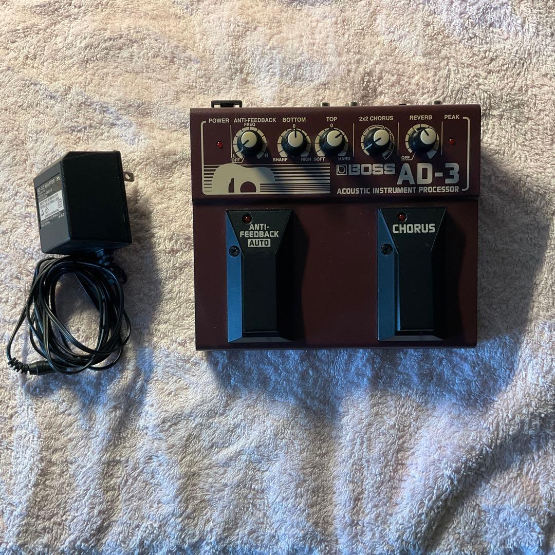BOSS AD-3 アコースティック楽器プロセッサー