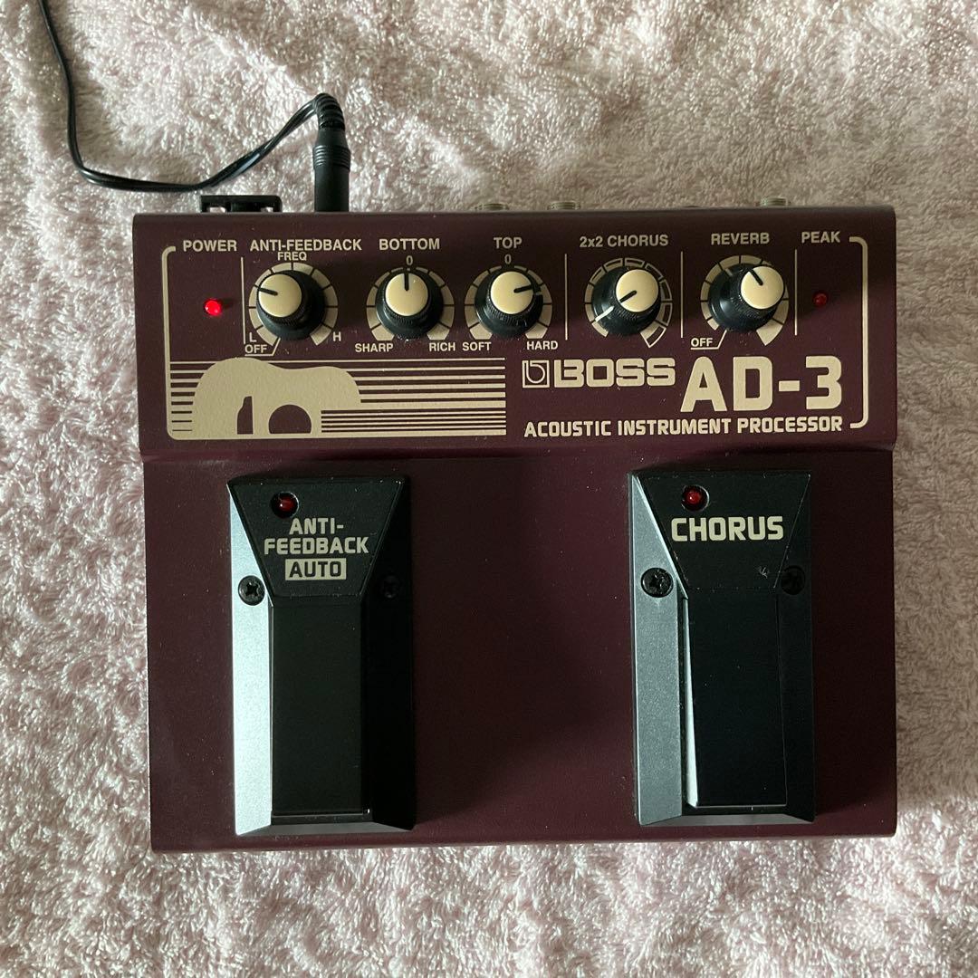 BOSS AD-3 アコースティック楽器プロセッサー
