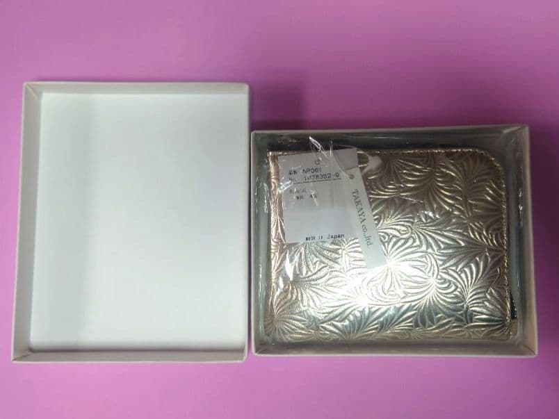 【新品・未使用】Arukan ニュートラルグレイ NP061 Lファスナー財布