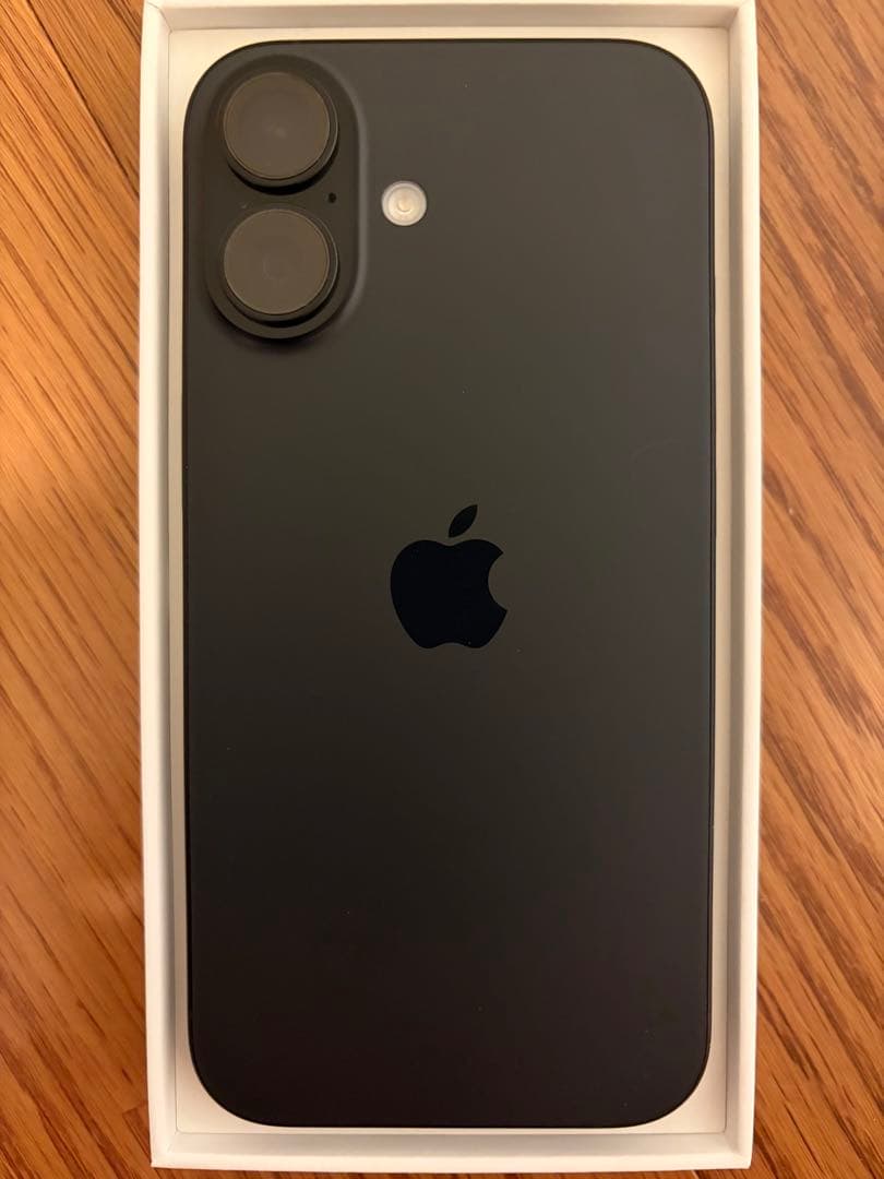 (美品) iPhone 16 128GB ブラック