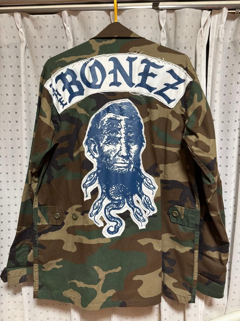 The BONEZ 迷彩ジャケット Sサイズ