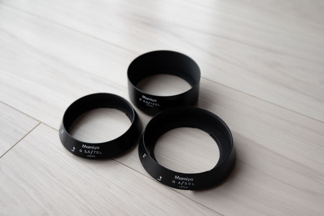 【Shiori】　New Mamiya6 MF レンズ３本セット マミヤ6
