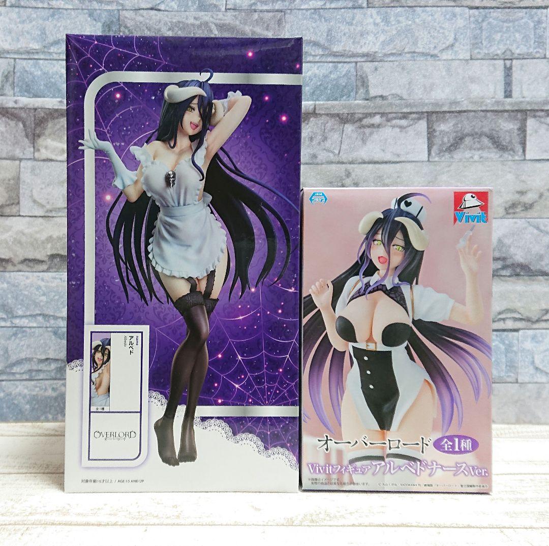オーバーロード 美少女 フィギュア まとめ売り アインズ　アルベド　シャルティア