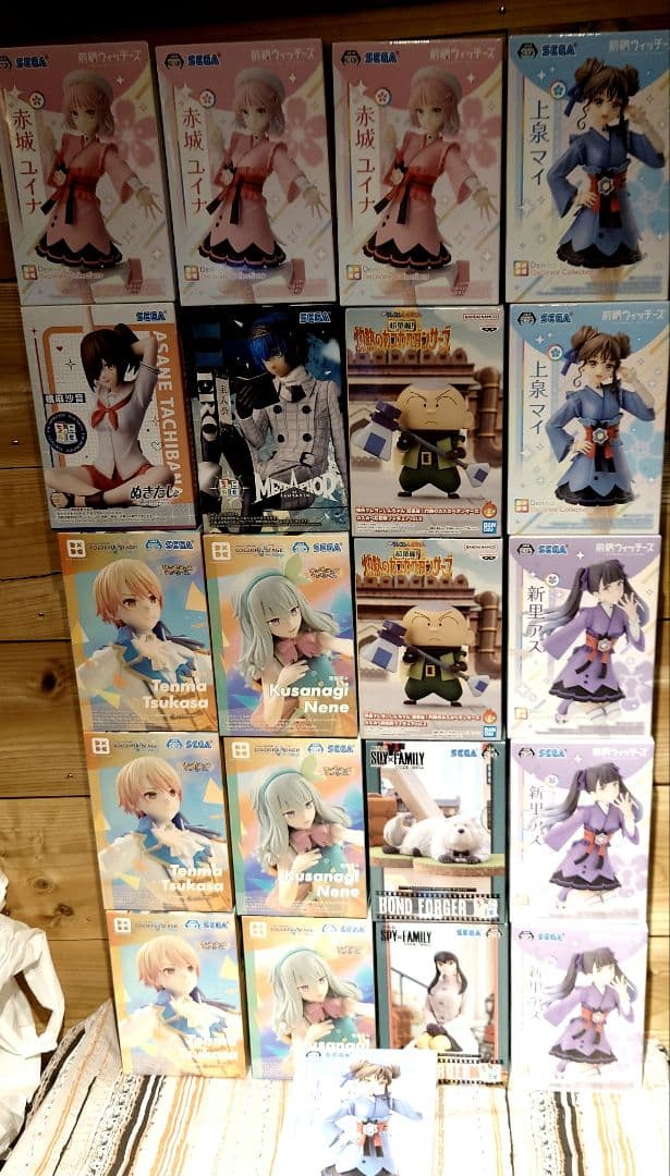 T*s様 フィギュア 21個セット　プロセカ　ぬきたし　前橋　シンちゃん　スパイ