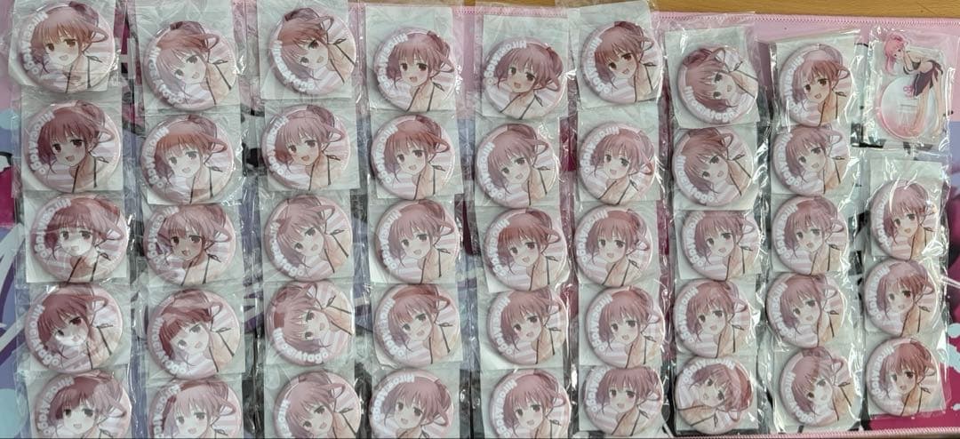 咲-Saki- オンラインくじ 愛宕洋榎 アクリルスタンド 缶バッジ 特典