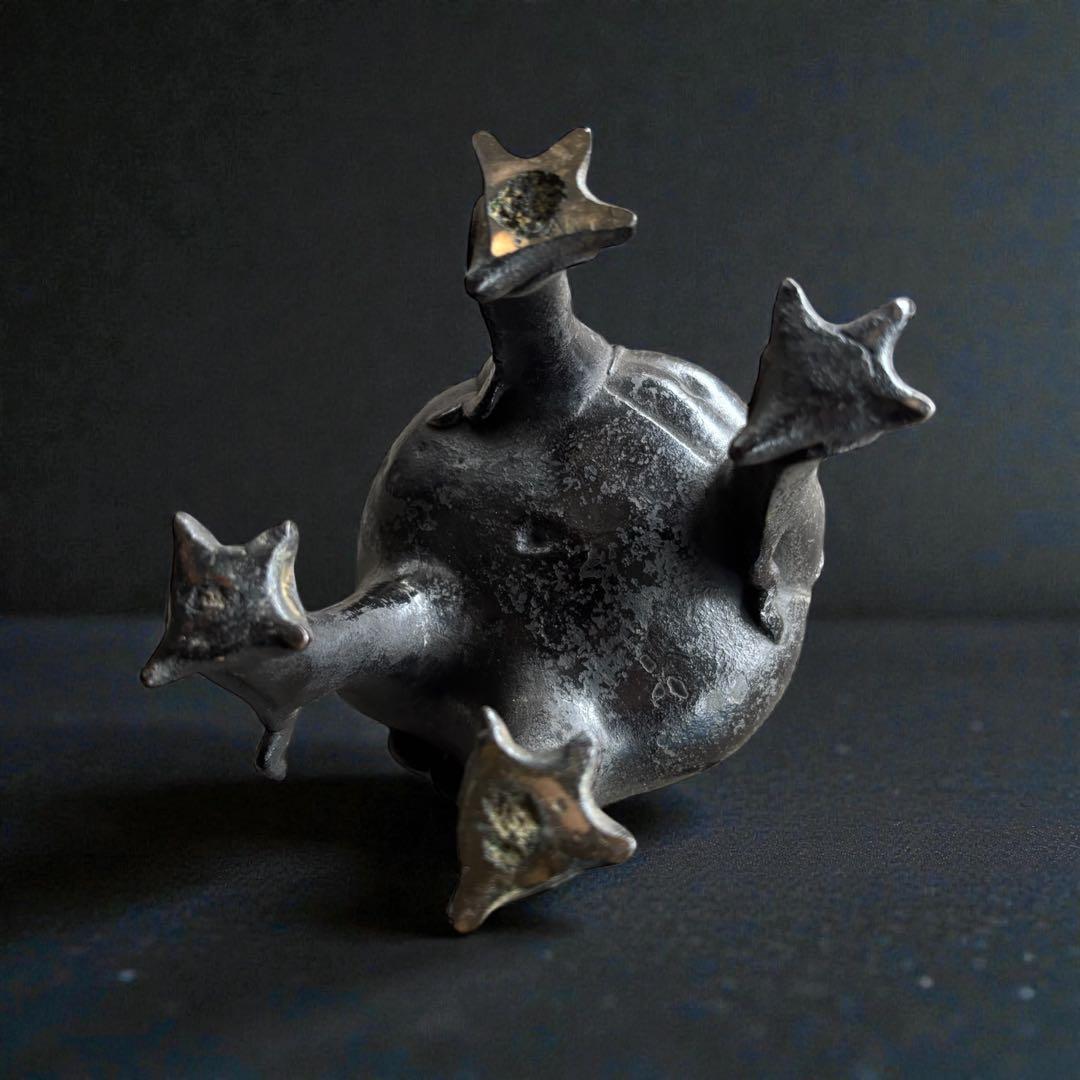 M*i様 時代 銅獅子香炉/中国古玩 香道具 銅製 骨董品 時代品 美術品 古美