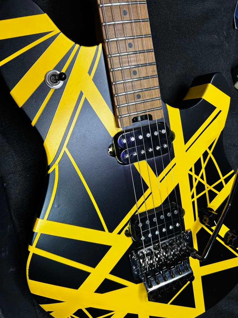 EVH Wolfgang STD.をベースにbumblebeeリフィニッシュ！