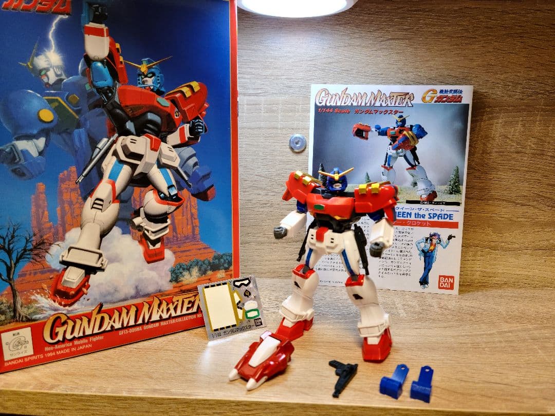 1/144 Gガンダム プラモデルセット (旧キット+Gフレーム3体)