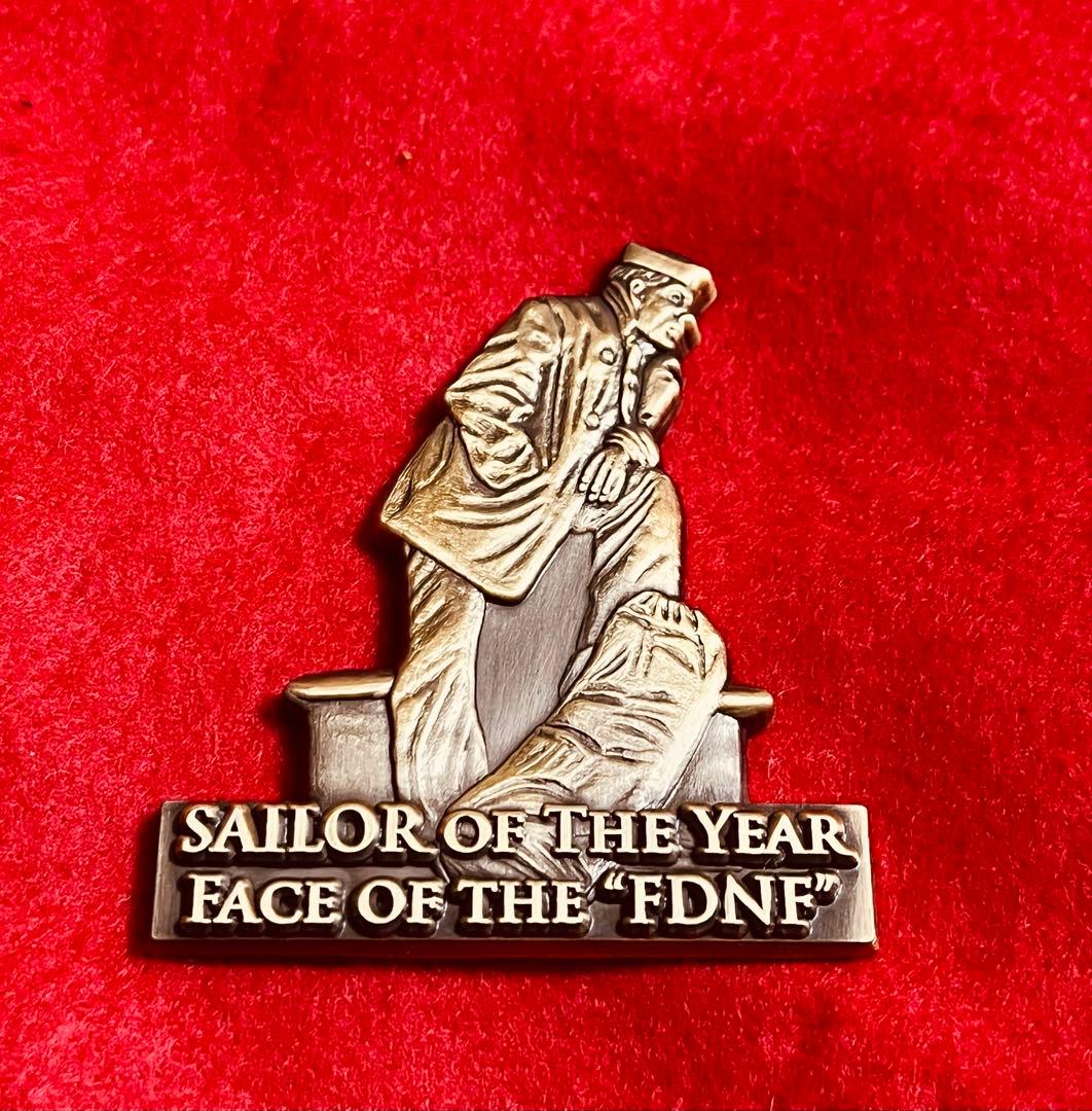 【超貴重】SAILORS OF THE YEAR在日米海軍年度優秀隊員メダル