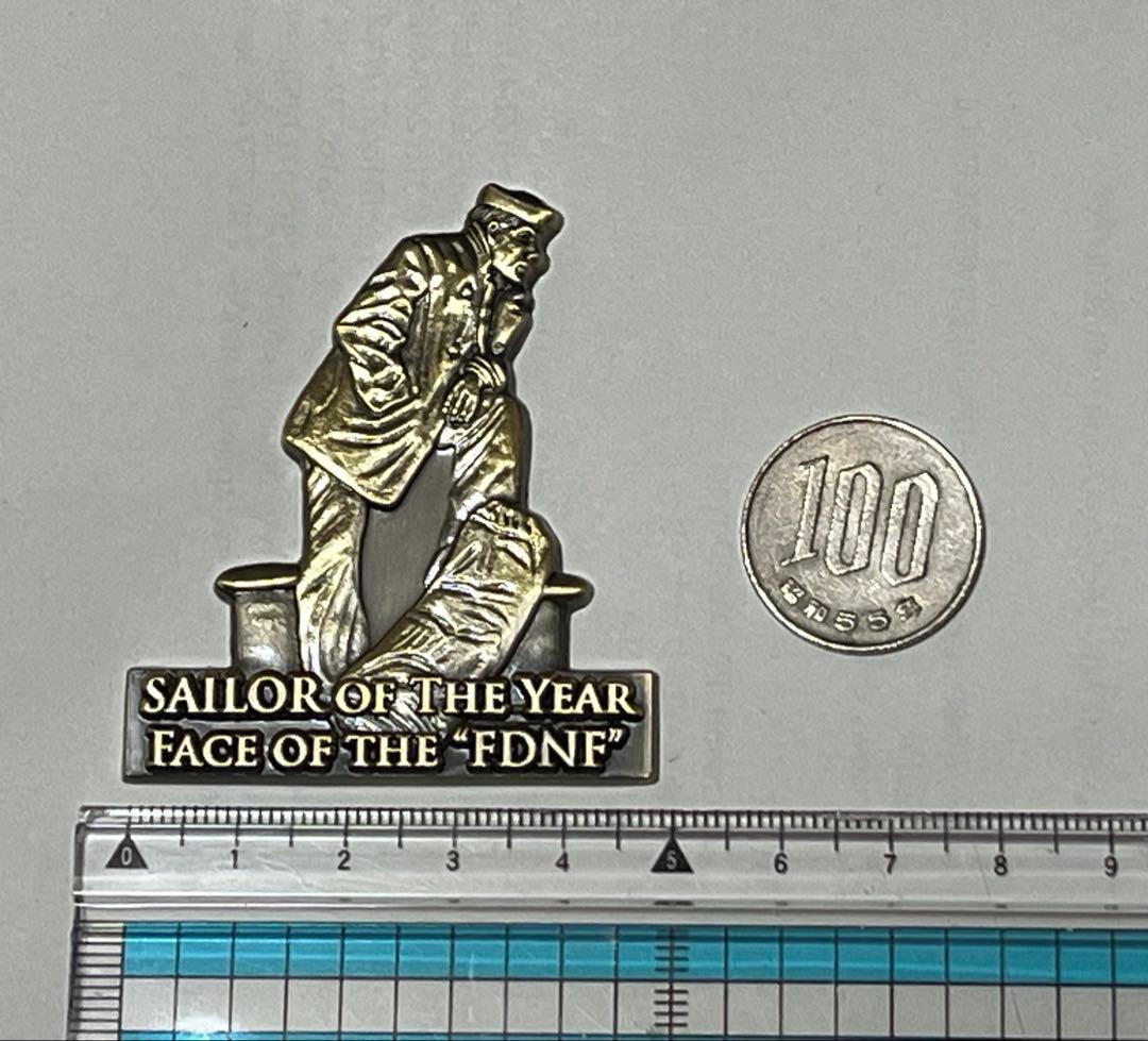 【超貴重】SAILORS OF THE YEAR在日米海軍年度優秀隊員メダル