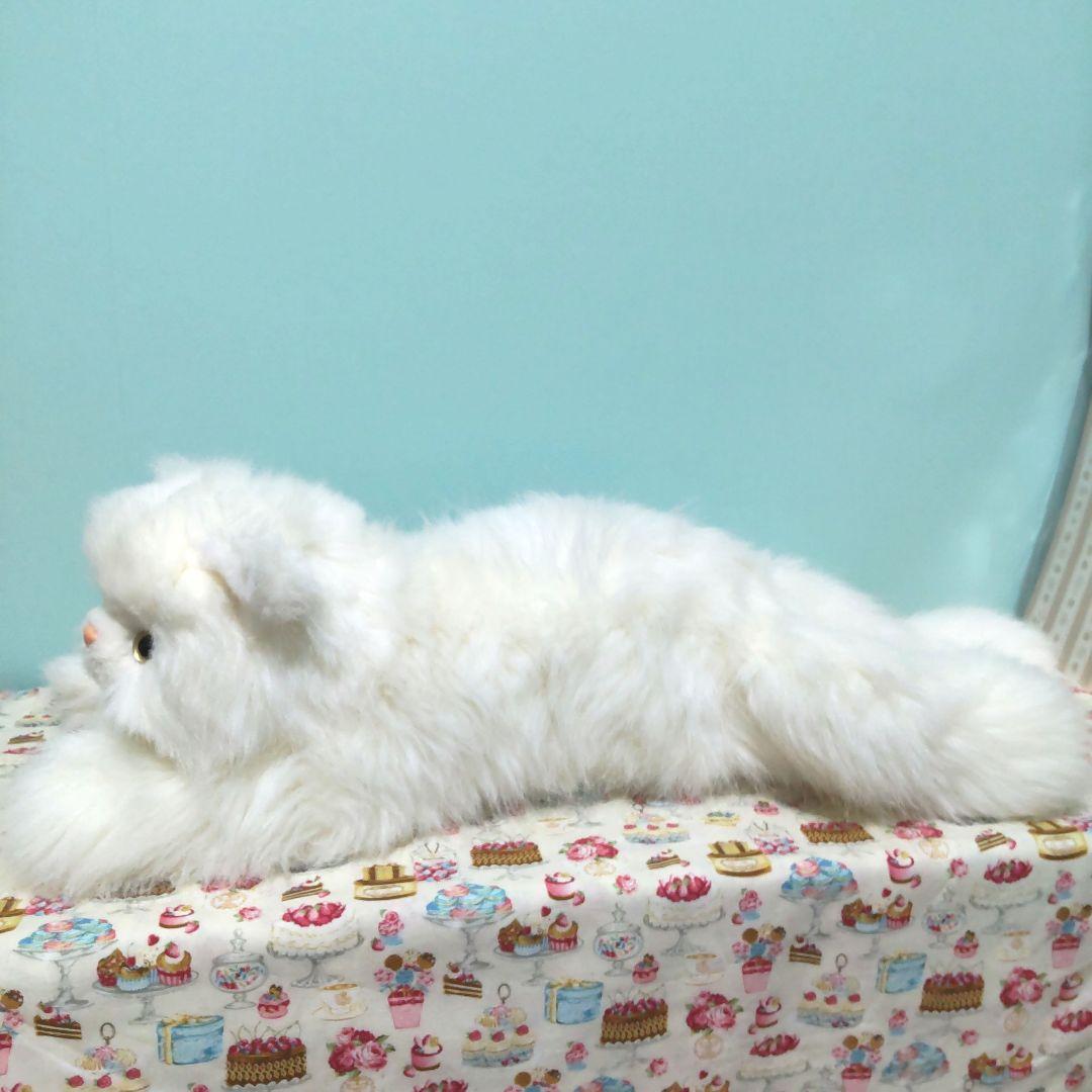 オオイケ ペルシャ猫 ぬいぐるみ 当時物