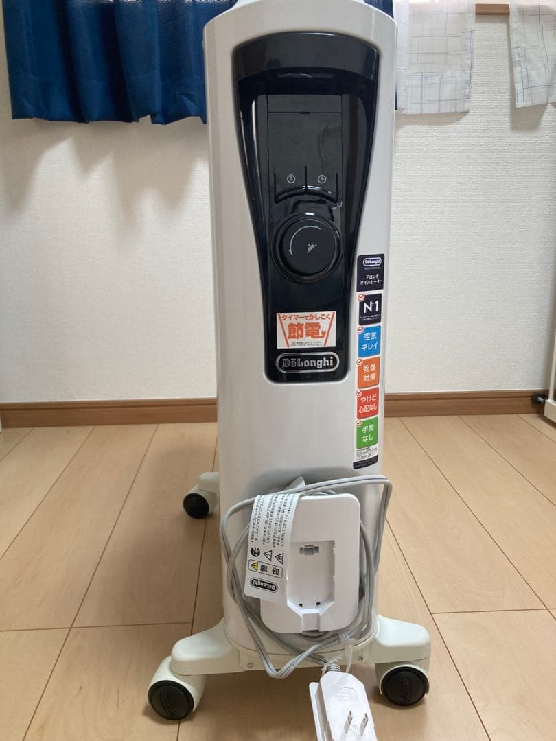 【美品】オイルヒーター RHJ65L0915 1500W ホワイト