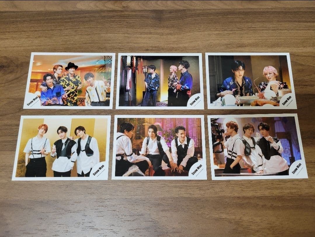 Man 集合 個人 公式写真 セット