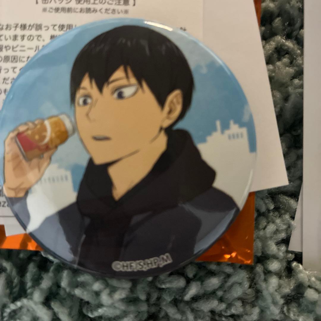 ハイキュー缶バッジ5種類コンプリートセット