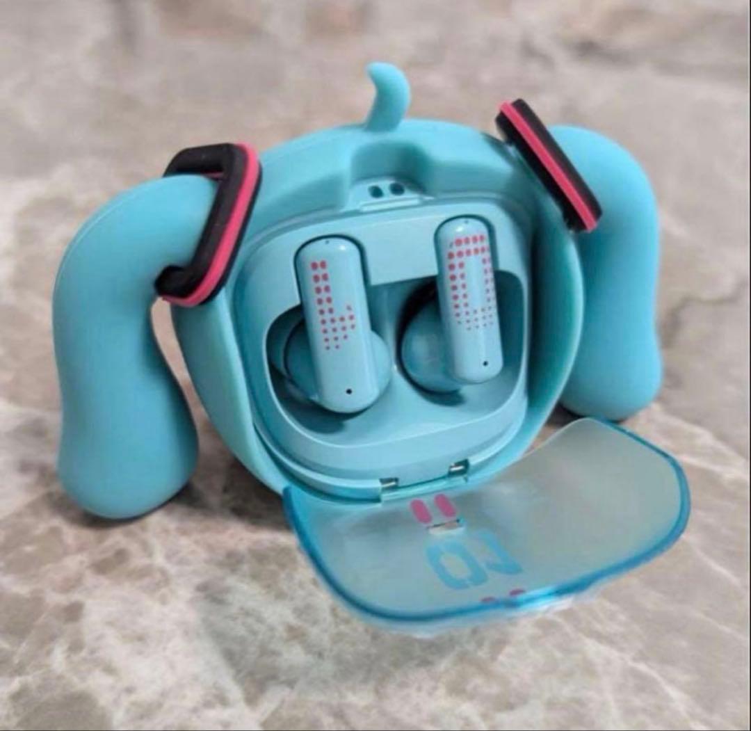 初音ミクワイヤレスイヤホン bilibili goods CUBE FACE