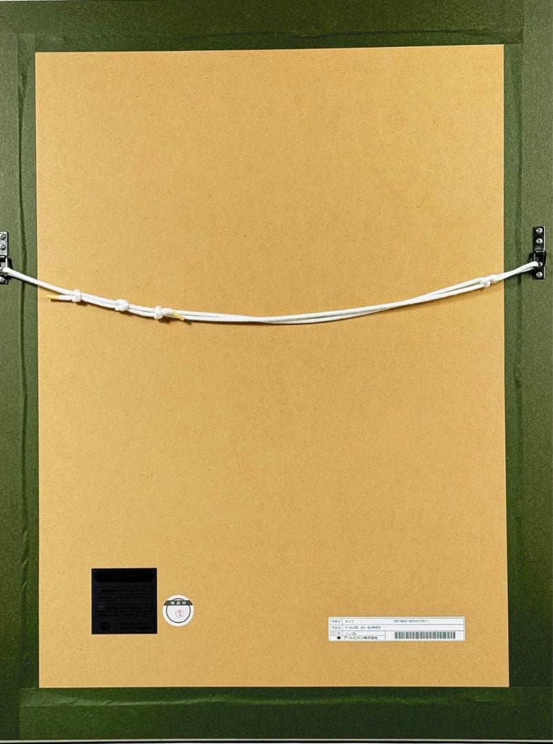 カントク版画　FIGURE ON SUMMER 保証書付き専用箱無し